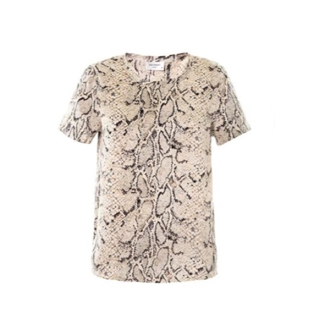 Equipment Riley Python Silk Top (Mint) - Picture 2 of 7